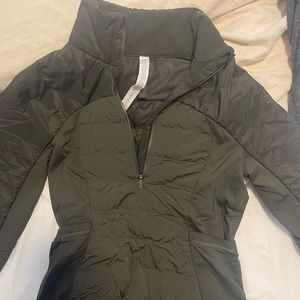 Lululemon quarter zip winter jacket